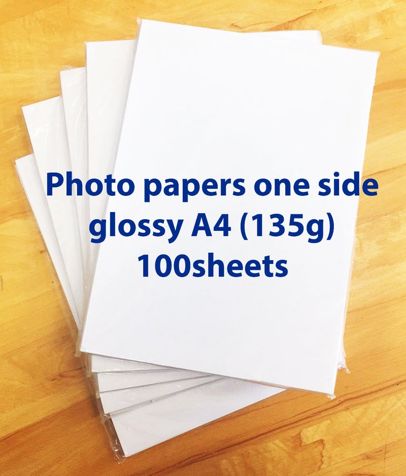 ChiButtons One Side Glossy Photo Paper A4 (135g) (Specially for button maker use) - Image 3